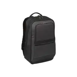 Targus CitySmart Essentiel - Sac à dos pour ordinateur portable - 12.5" - 15.6" - gris, noir (TSB911EU)_1